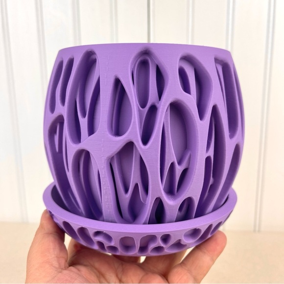 Indoor Flower Pot, The Slime Planter Pot, Houseplants, Ecofriendly - Picture 9 of 9